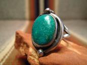 Antique Split Shank Ring with Oval TQ  c.1940～