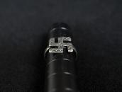 Atq Navajo 卍 Face Narrow Shank Small Ring in Silver c.1925～