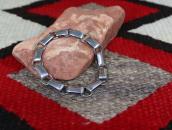 Vintage Navajo Silver "Hopi Chain" Link Bracelet  c.1950～