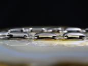 Vintage Navajo Silver "Hopi Chain" Link Bracelet  c.1950～