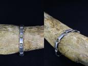 Vintage Navajo Silver "Hopi Chain" Link Bracelet  c.1950～