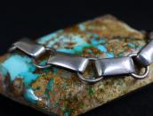 Vintage Navajo Silver "Hopi Chain" Link Bracelet  c.1950～