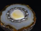 Vintage Navajo Silver "Hopi Chain" Link Bracelet  c.1950～