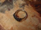 Vintage Zuni Needle Point 15 Turquoise Silver Ring  c.1960～
