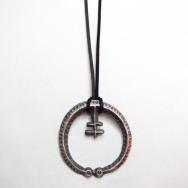 Chris Billie Navajo TufaCast DragonflyCross Naja Necklace L1