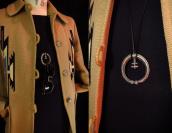 Chris Billie Navajo TufaCast DragonflyCross Naja Necklace L1