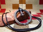 Chris Billie Navajo TufaCast DragonflyCross Naja Necklace L1