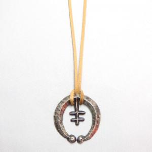Chris Billie Navajo TufaCast DragonflyCross Naja Necklace S1