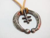 Chris Billie Navajo TufaCast DragonflyCross Naja Necklace S1