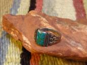 Antique Tourist Silver Ring w/Square TQ  c.1920～