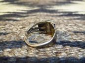 Antique Tourist Silver Ring w/Square TQ  c.1920～