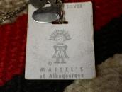 Vintage【Maisel's】Small Thunderbird Fob Necklace w/Tag c.1950