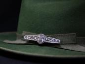 Atq Navajo 卍 Thunderbird & Arrows Stamped Silver Pin c.1930