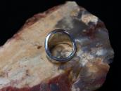 【Johnny Mike Begay】 Navajo Tracks style Wide Ring  c.1960～