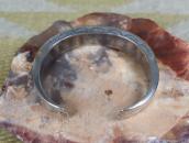 Vintage Zuni Avalon Shell Inlay Domed Cuff Bracelet c.1955～