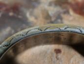 Vintage Zuni Avalon Shell Inlay Domed Cuff Bracelet c.1955～