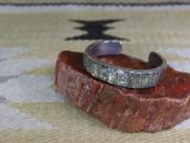 Vintage Zuni Avalon Shell Inlay Domed Cuff Bracelet c.1955～