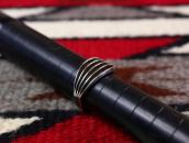 【Johnny Mike Begay】 Tracks style Men's Ring w/Box  c.1960～