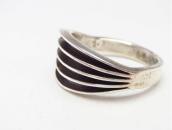 【Johnny Mike Begay】 Tracks style Men's Ring w/Box  c.1960～