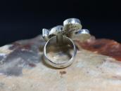 【Veronica Poblano】Vtg Zuni『Mickey』Inlay Silver Ring  in 1974
