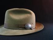 【UITA21/Ganscraft】 Navajo Stamped Silver Concho Pin  c.1945～