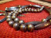 Vintage Bead & Naja Necklace w/Bisbee TQ  c.1970