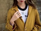 Old Zuni Multi-Stone Inlay "Playboy rabbit" Necklace c.1970～