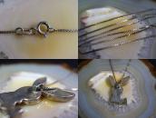 Old Zuni Multi-Stone Inlay "Playboy rabbit" Necklace c.1970～