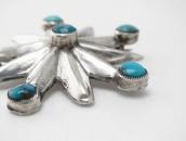 【UITA17/Hubbell T.P.】Hollow Form Burst Star Pin w/TQ c.1940～