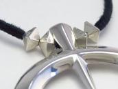 Vintage Casted Naja Necklace w/【JHQ】 Silver Beads  c.1970～