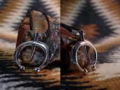 Vintage Casted Naja Necklace w/【JHQ】 Silver Beads  c.1970～