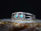 Antique Navajo 『ON BOOK』 Two T-birds Applique Cuff c.1930～