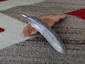 【Awa Tsireh】 World's Oldest Eagle Feather Motif Pin  c.1930