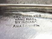 【Awa Tsireh】 World's Oldest Eagle Feather Motif Pin  c.1930