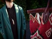 【Awa Tsireh】 World's Oldest Eagle Feather Motif Pin  c.1930