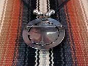 Vintage #8 Turquoise Pendant Top & Pin w/【JHQ】 Beads c.1950～