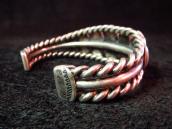 Vintage Twistedwire Cuff Lone Mt. Turquoise c.1950