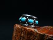 【UITA12/Julian Lovato】 Kewa Vintage Ring w/Turquoise  c.1965