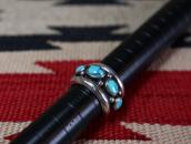 【UITA12/Julian Lovato】 Kewa Vintage Ring w/Turquoise  c.1965